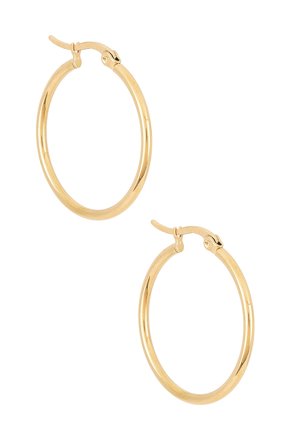 revolve gold hoops