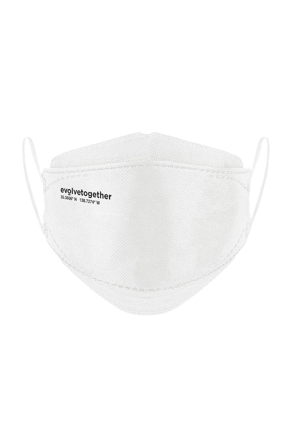 evolvetogether Mount Fuji 5 Pack KN95 Face Masks in White
