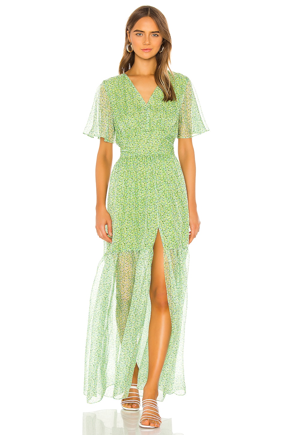 monsoon maria palm dress