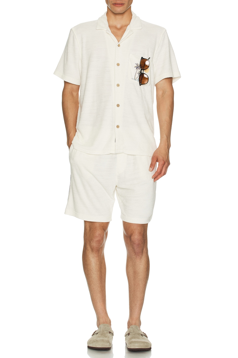 Cabana Towel Terry Sweatshort - Thumbnail 5