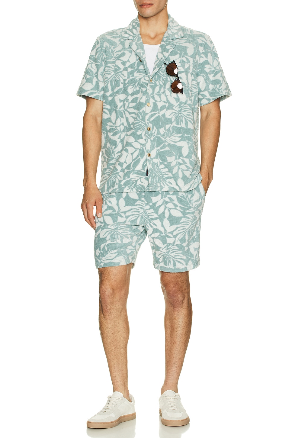 Cabana Towel Terry Sweatshort - Thumbnail 5