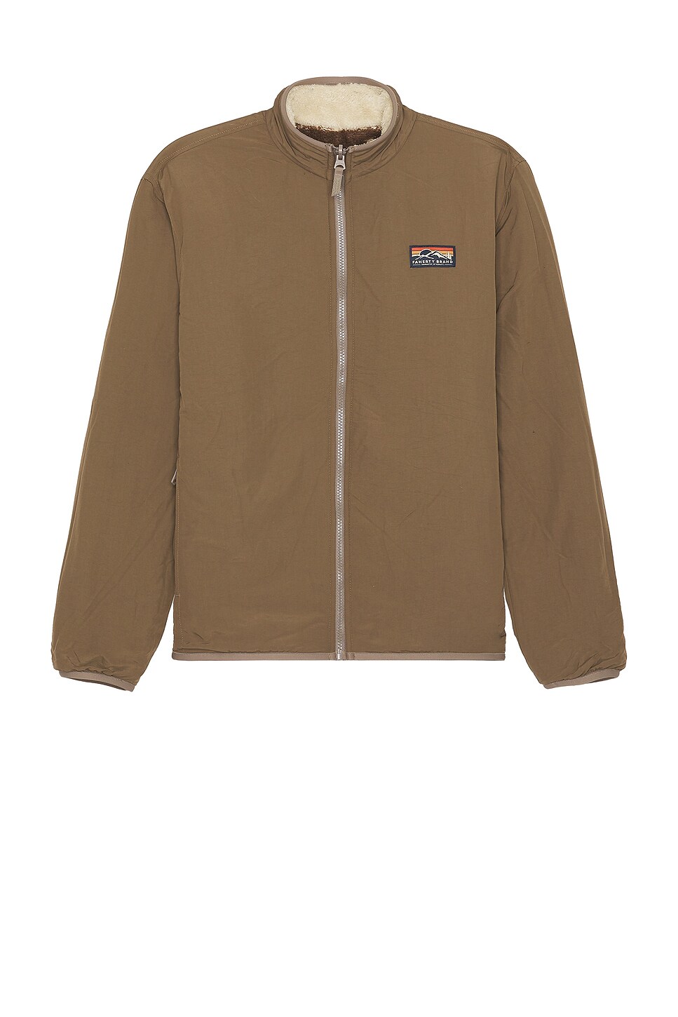 Faherty Reversible Jacket Faherty High Pile Fleece Reversible Jacket in Four Eagles | REVOLVE