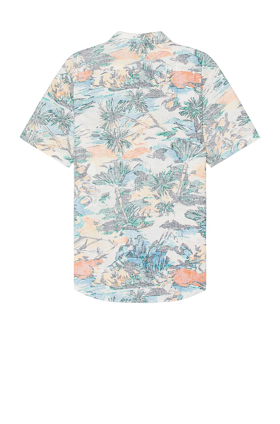Faherty SS Breeze Shirt in Coastal Brights