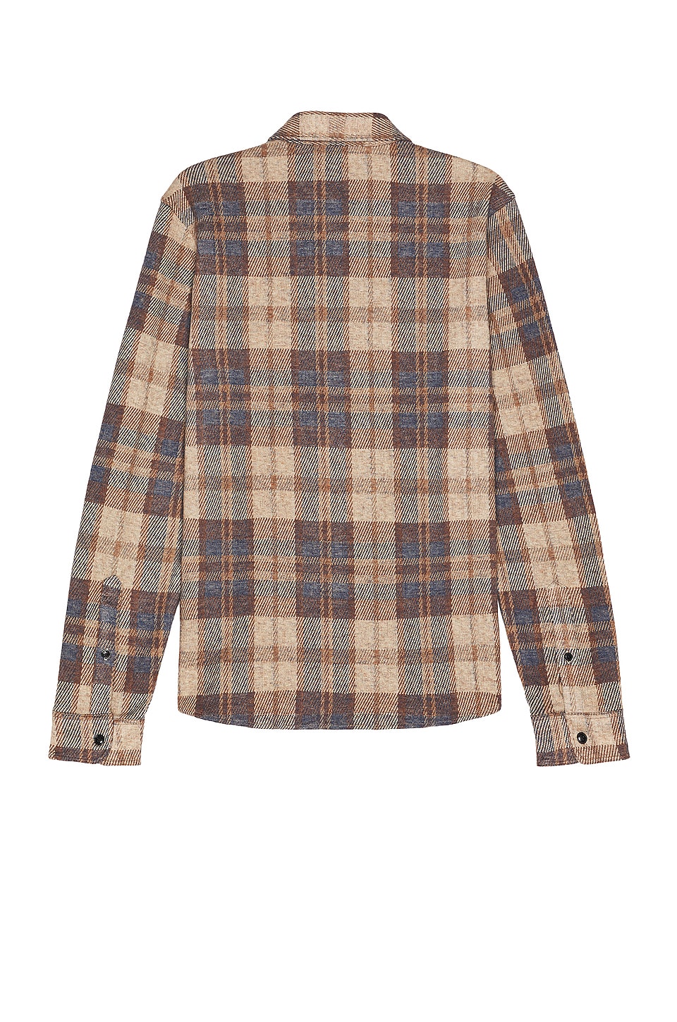 Faherty Legend sweater shirt in bozeman plaid