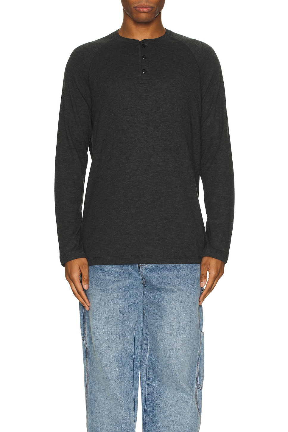 Long Sleeve Cloud Henley - Thumbnail 3
