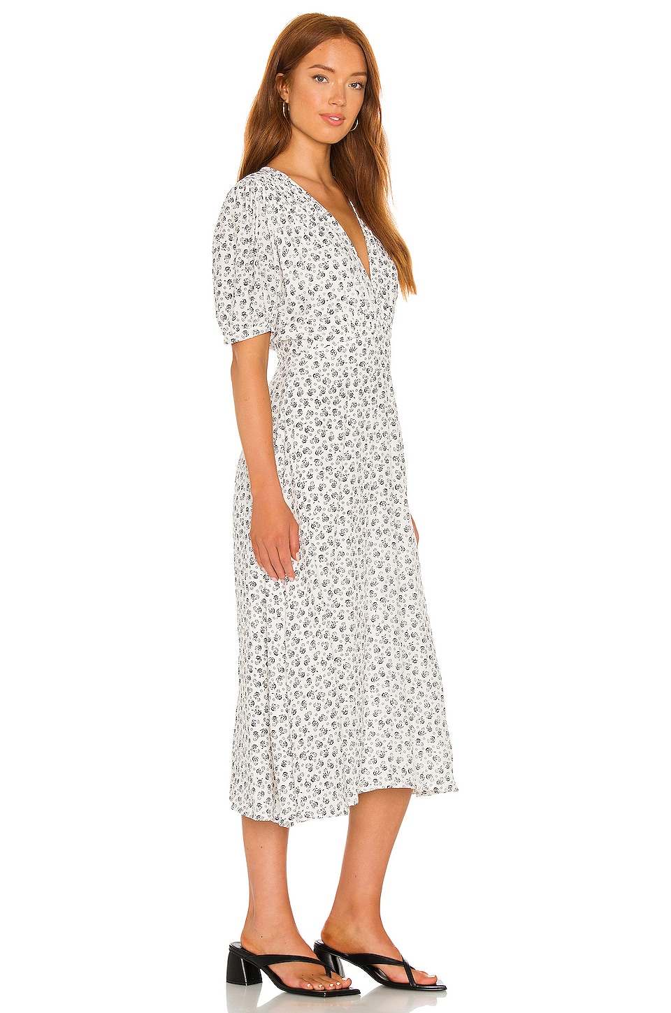 sonja midi dress lynette floral print