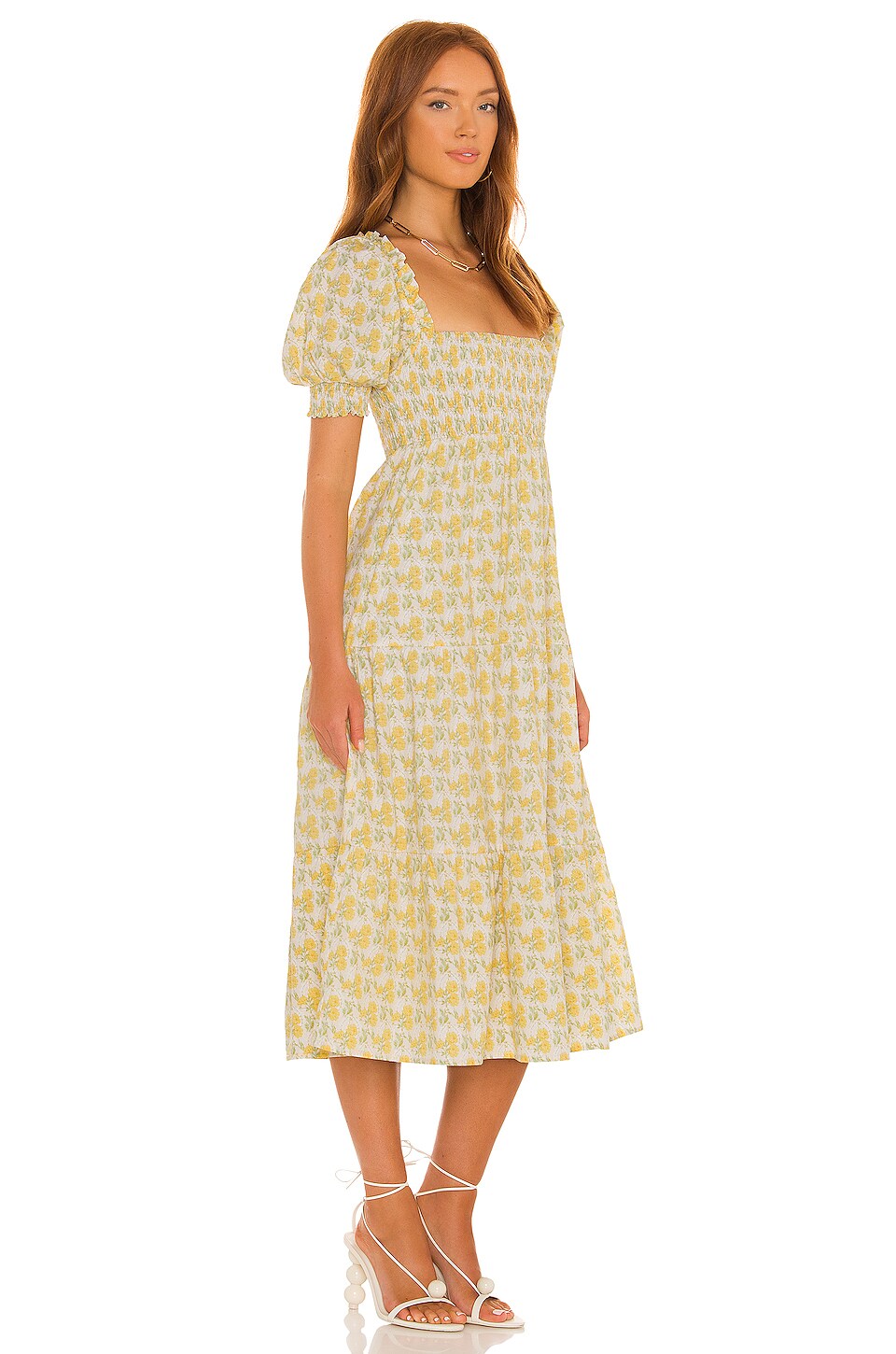 FAITHFULL THE BRAND ROBE MI-LONGUE LUISA