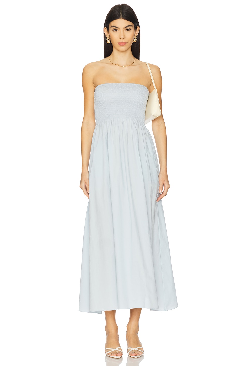 blue dress for baby girl Faithfull The Brand Deva Midi Dress main image 0