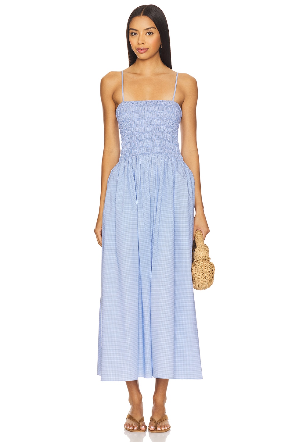 Faithfull The Brand Harlow Midi Dress