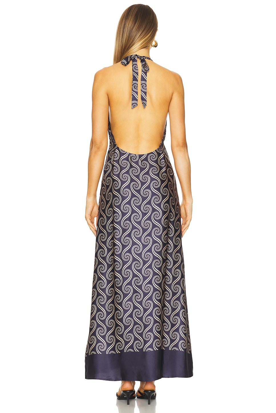 FAITHFULL THE BRAND Elidia Maxi Dress in Juanita Swirl Indigo | REVOLVE