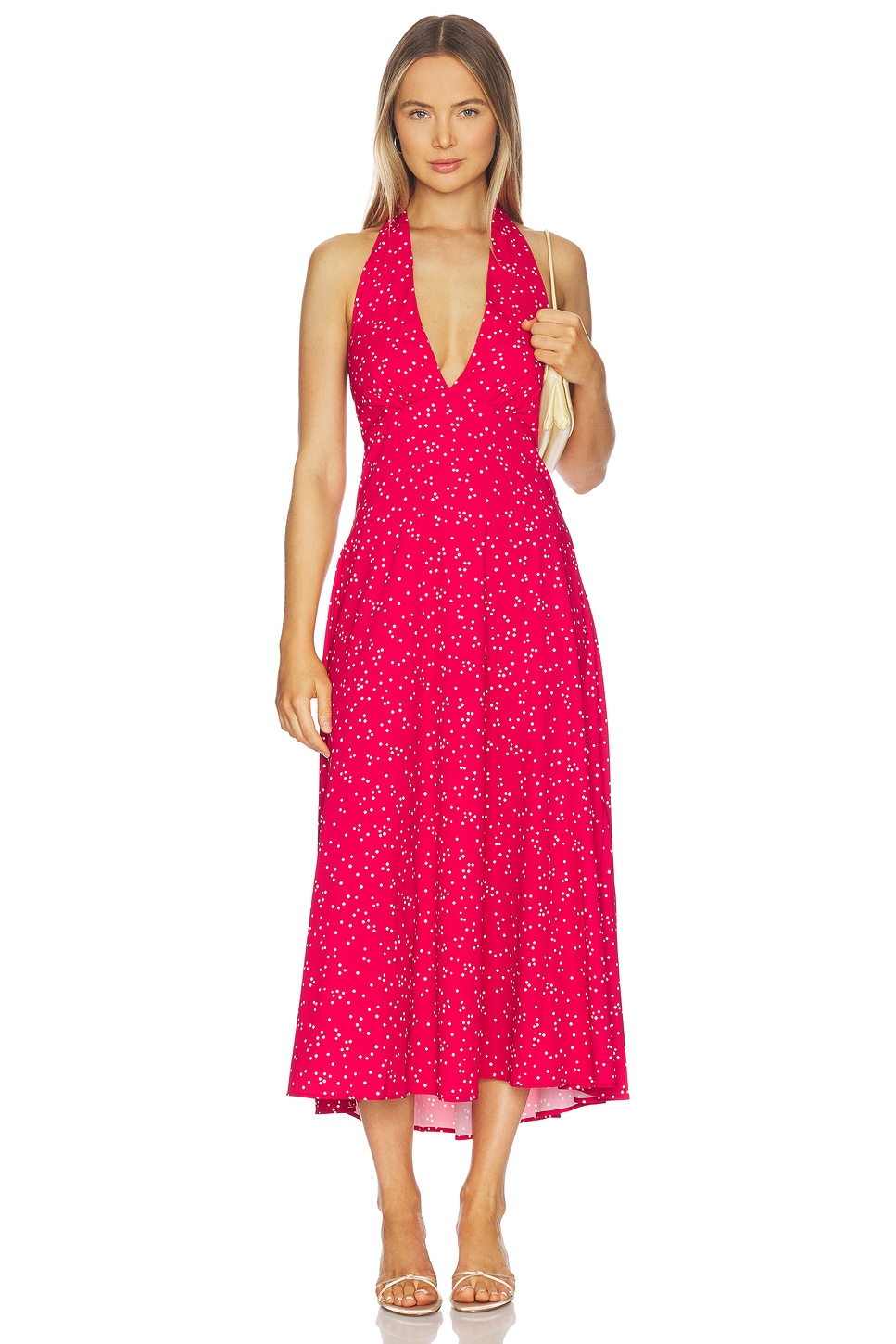 faithfull the brand linnie midi dress Faithfull The Brand NWT Linnie Floral Midi Dress S/4