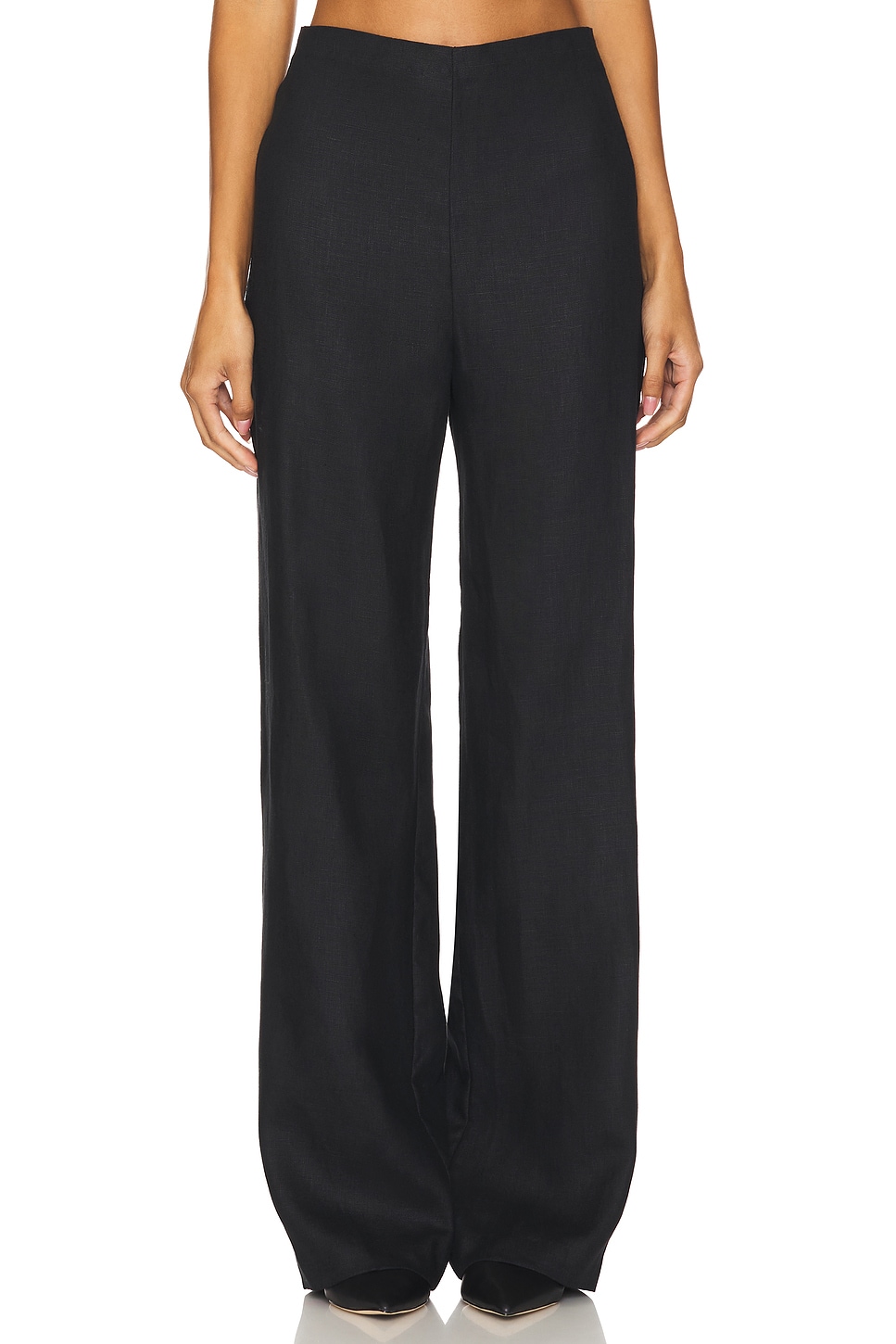 FAITHFULL THE BRAND Ilride Pant in Black REVOLVE