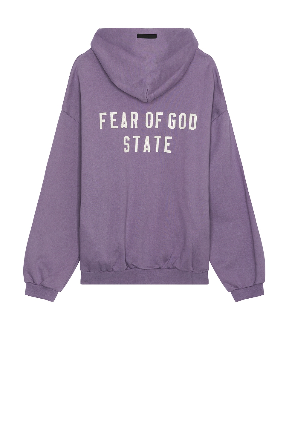 Fear of God ESSENTIALS Heavy Fleece Fullzip Hoodie in Lavender REVOLVE