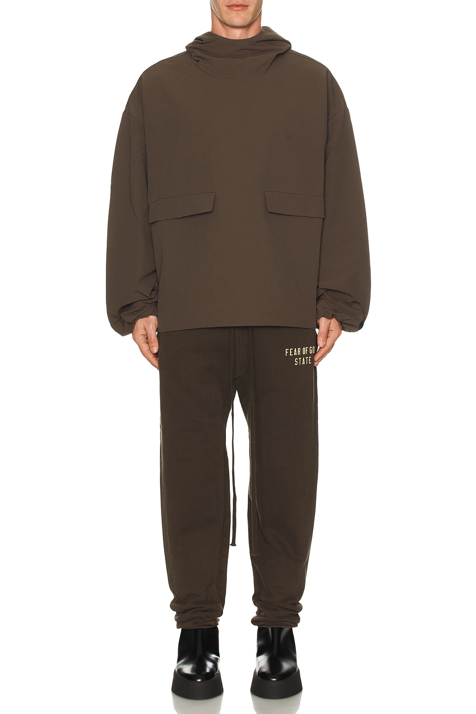 Military Nylon Hooded Anorak