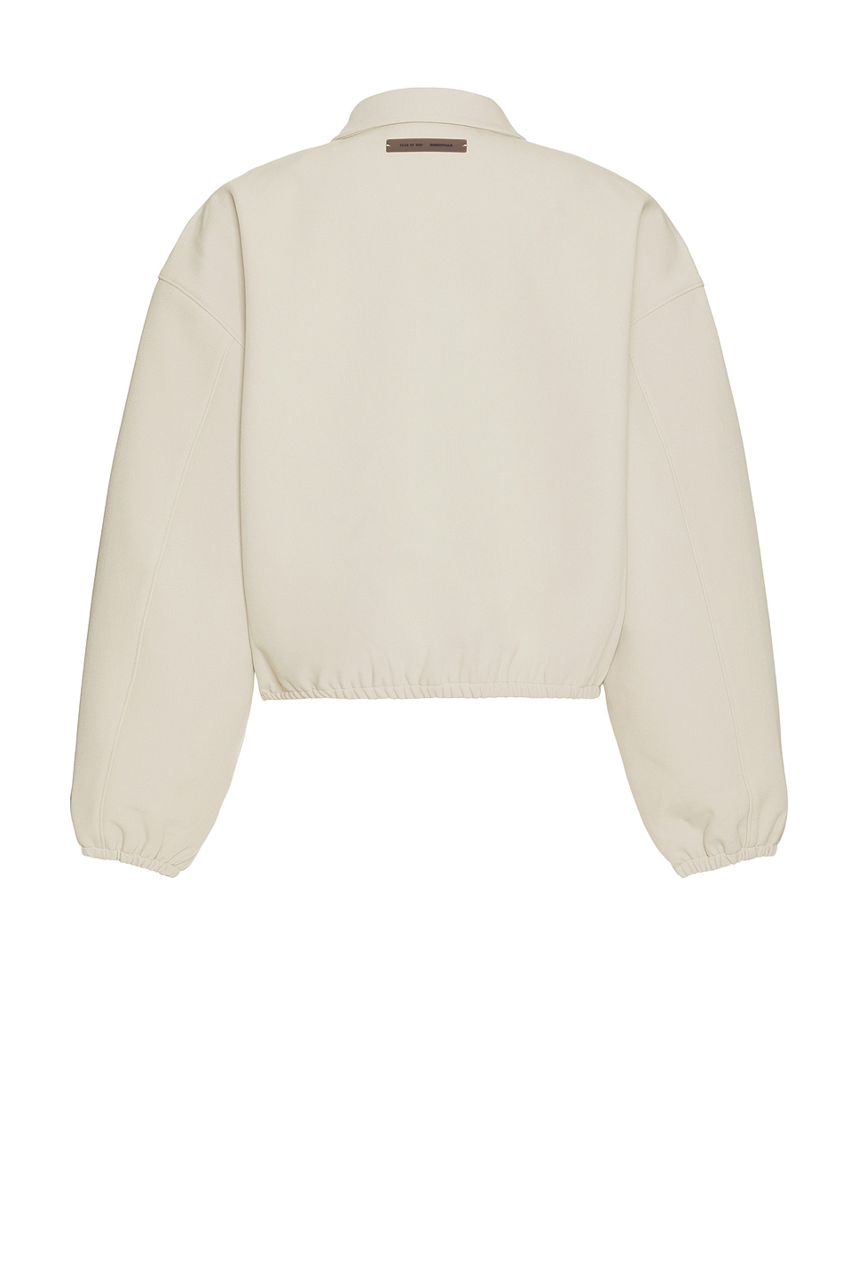 Bonded Canvas Zip-Up Jacket