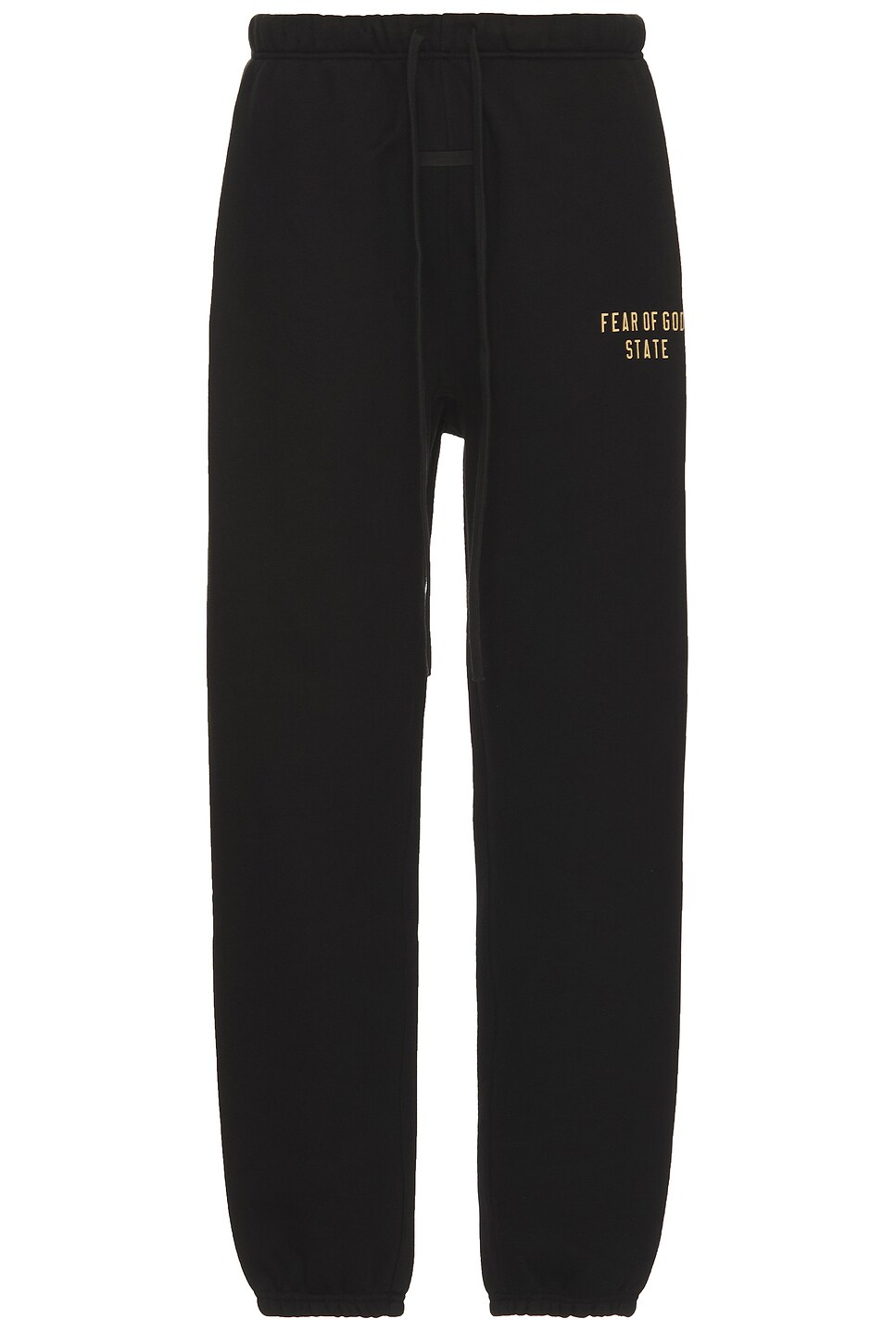 Fear of God ESSENTIALS Fleece Essential Sweatpant in Black | REVOLVE