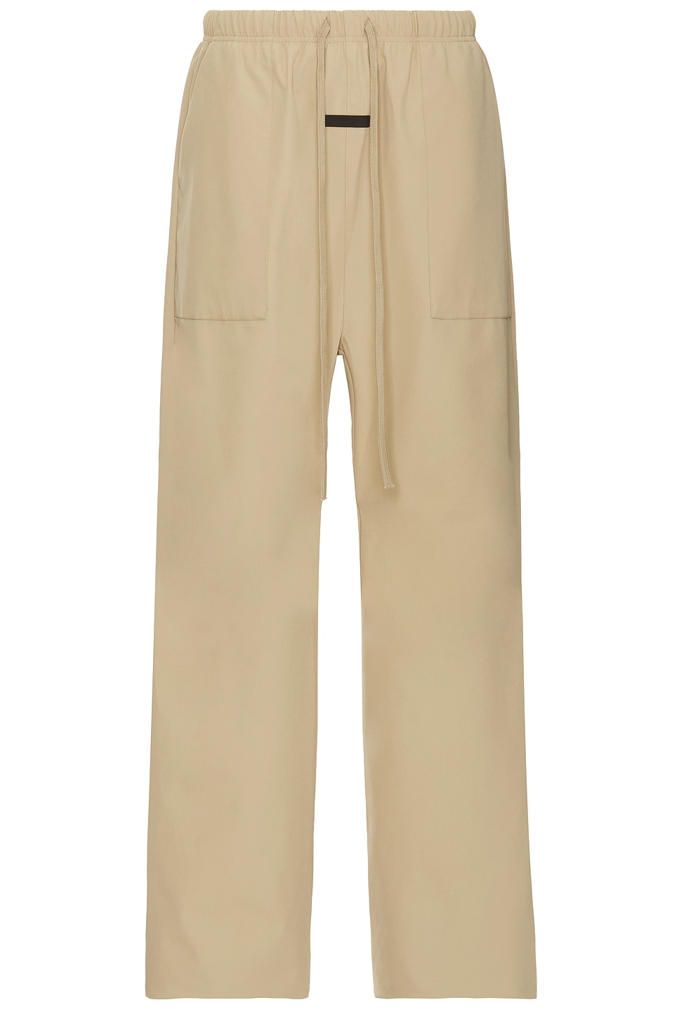 Fear of God ESSENTIALS Bonded Nylon Utility Pant in Desert Sand