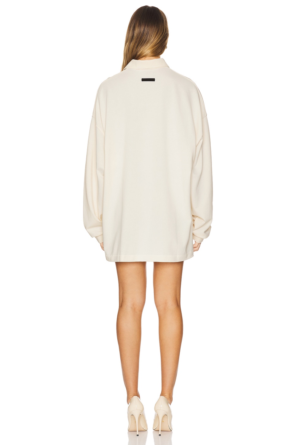 Fear of God ESSENTIALS Pique Long Sleeve Polo thumbnail