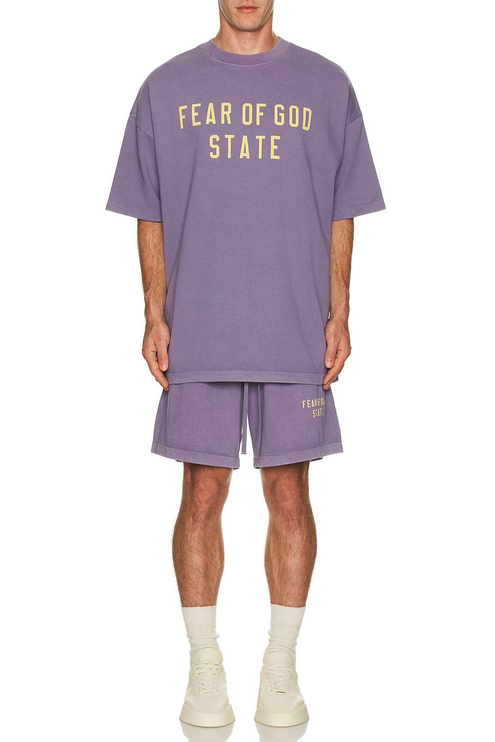 SIXTHREESEVEN X Revolve The deals Oversized Crewneck in Lavender Size XL