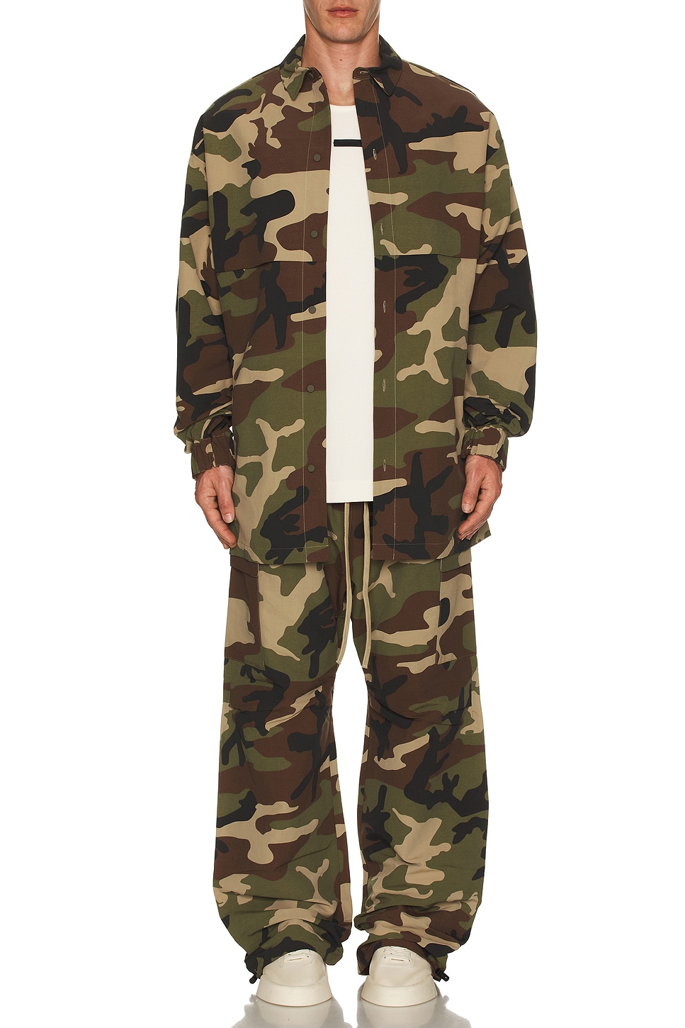Military Nylon Overshirt - Thumbnail 5