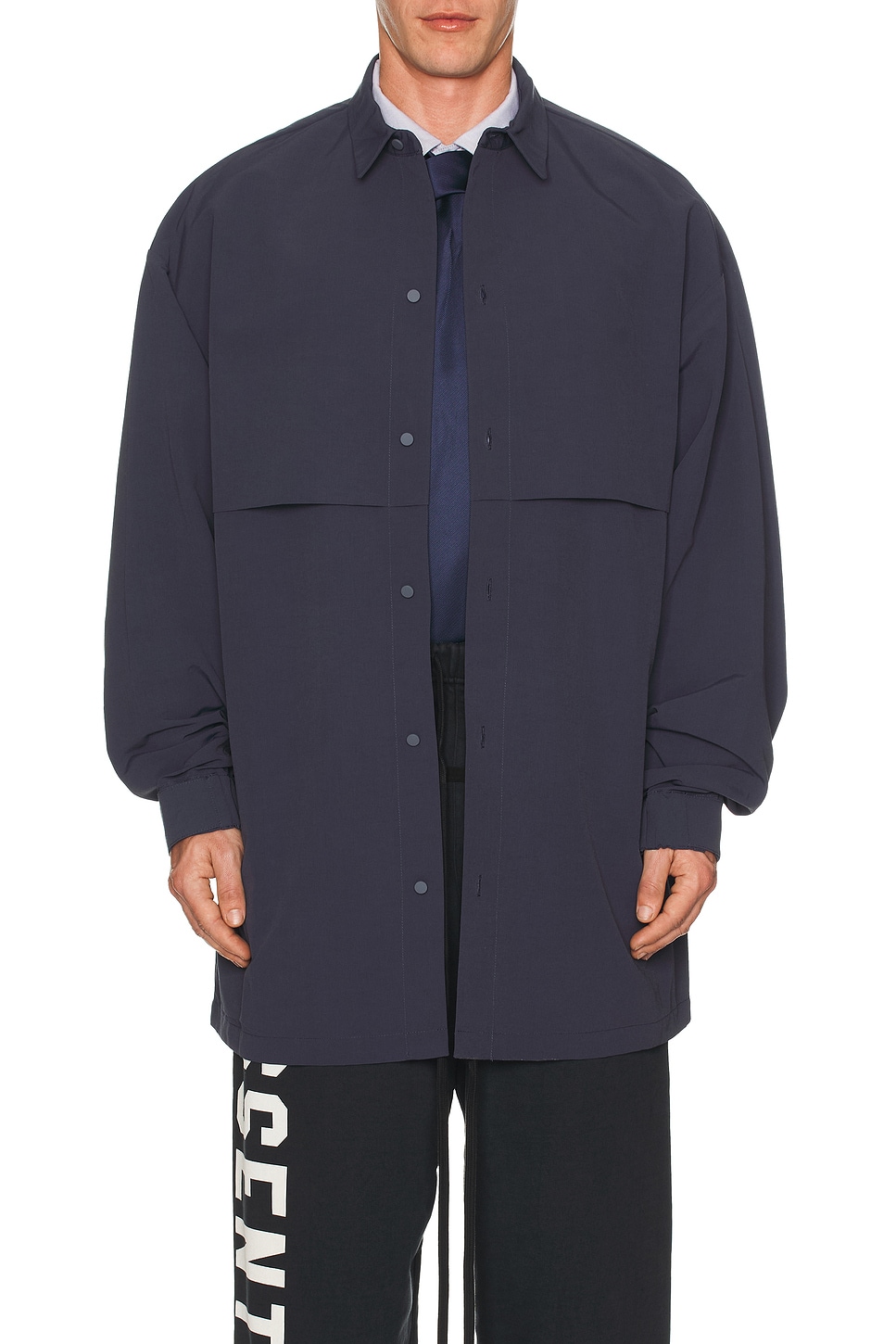 Military Nylon Overshirt - Thumbnail 4
