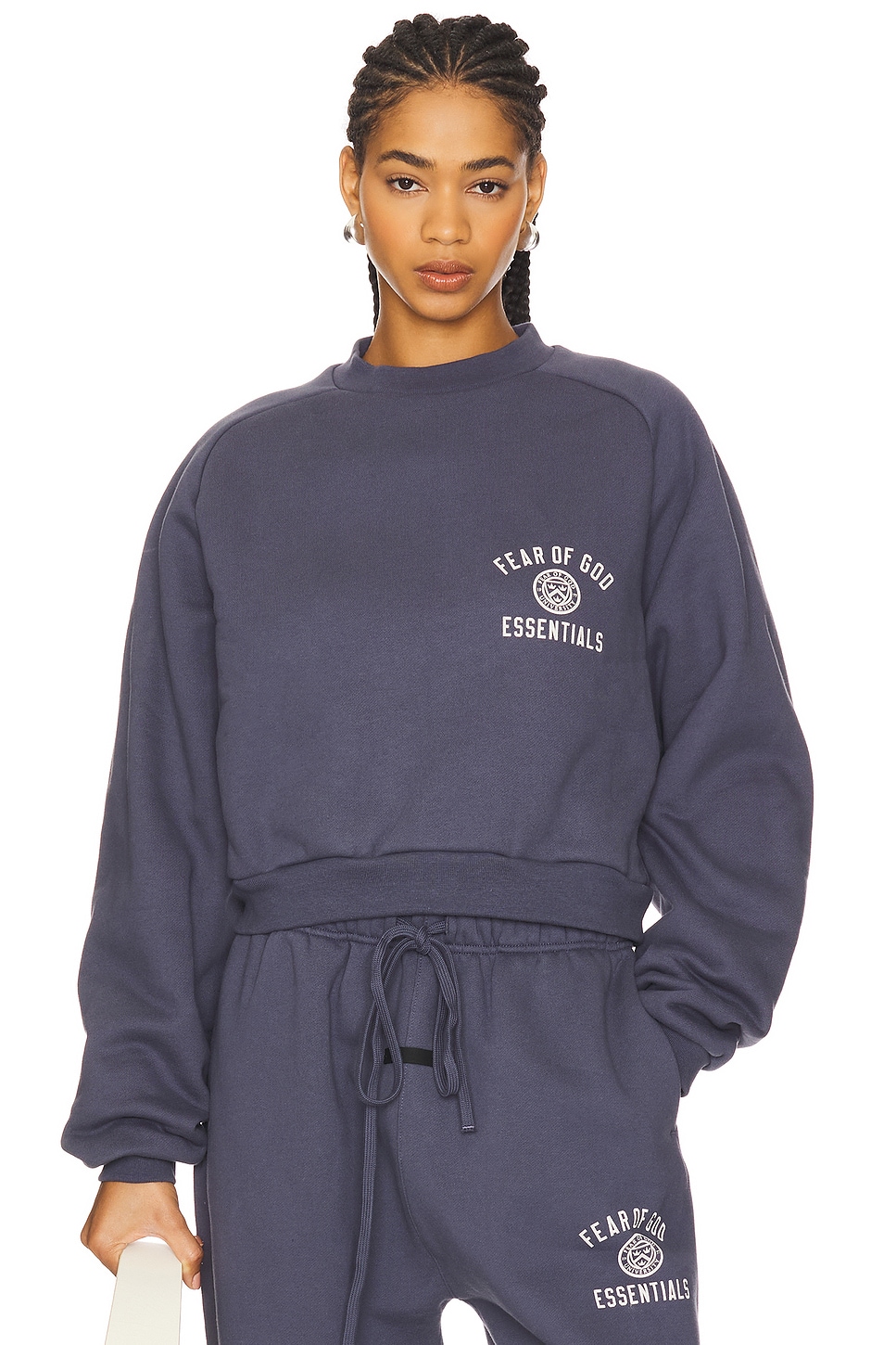 Cropped Crewneck Sweatshirt