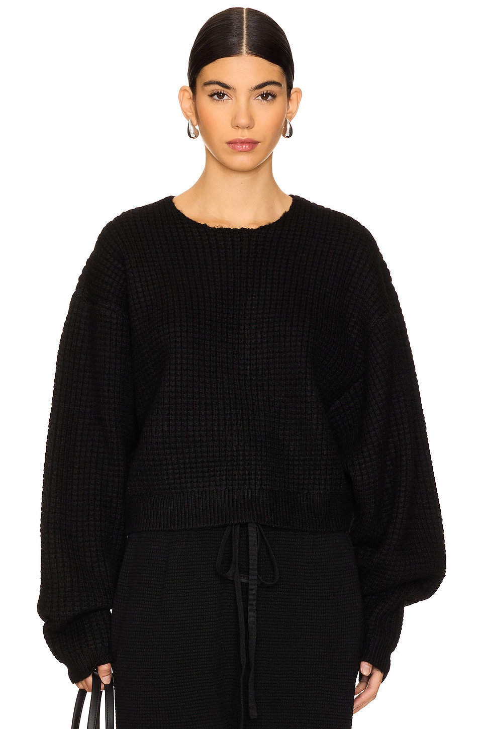 Cropped Crewneck Sweatshirt