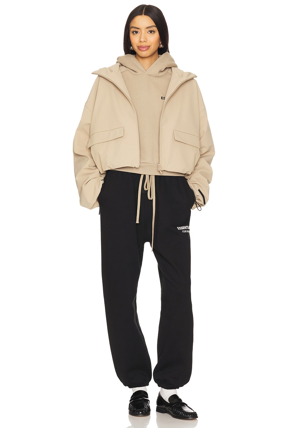 Fear of God ESSENTIALS Hooded Anorak thumbnail