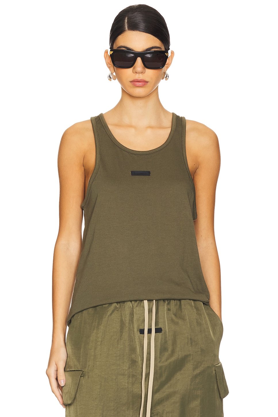 【S】fear of god 5th collection tank top Fear of God Fifth Collection Mesh Jersey | Depop