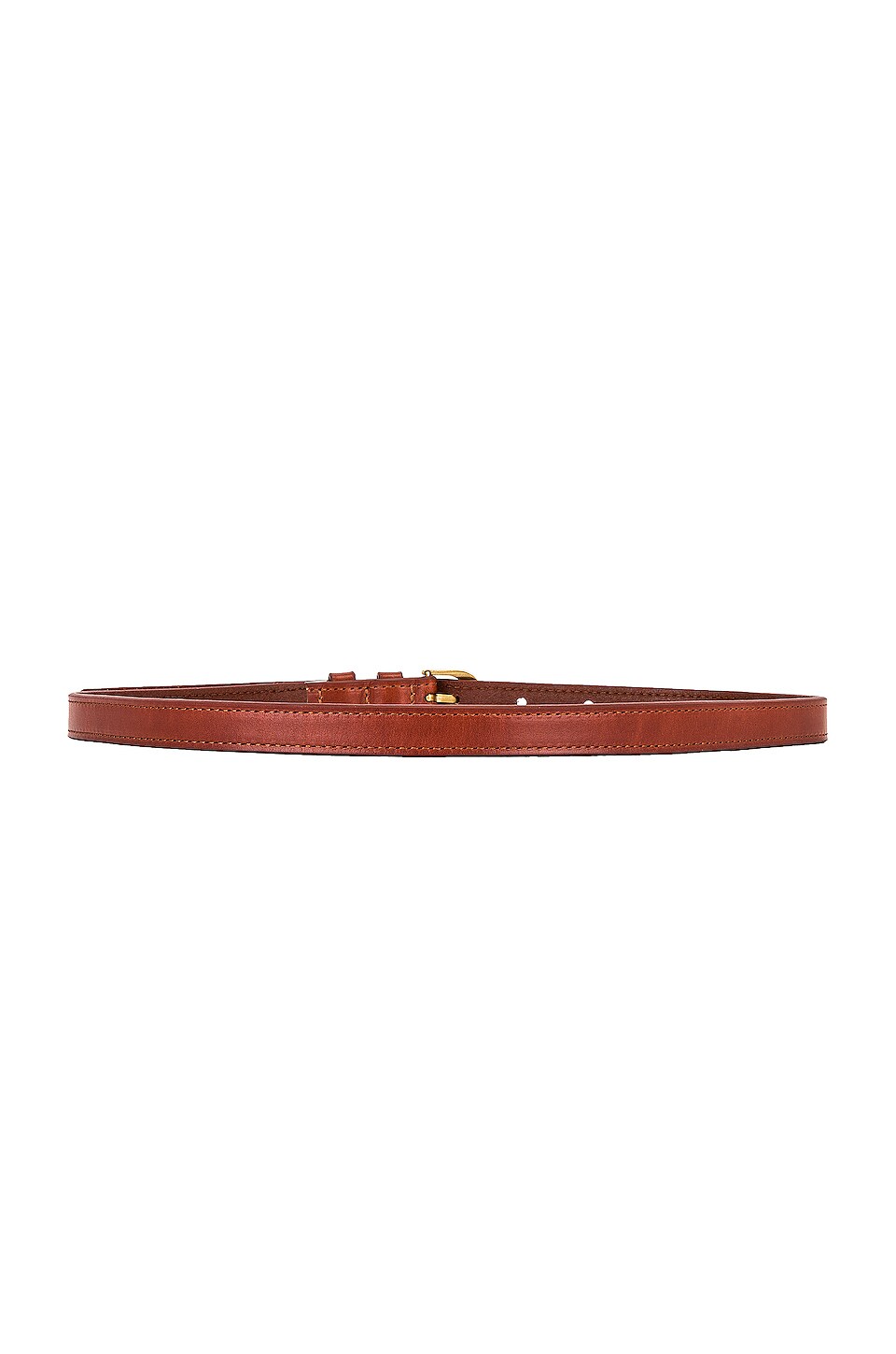 FRAME Twist Buckle Belt in Tobacco