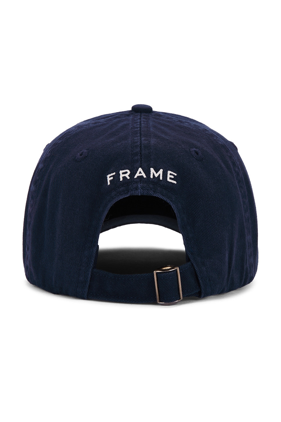 Frame Ritz Ball Cap FRAME X Ritz Hat in Navy | REVOLVE