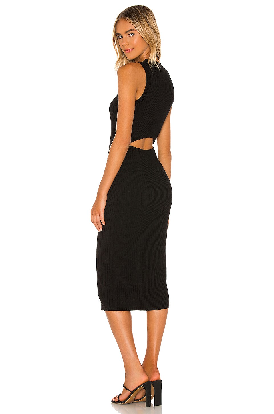 cutout sweater dress