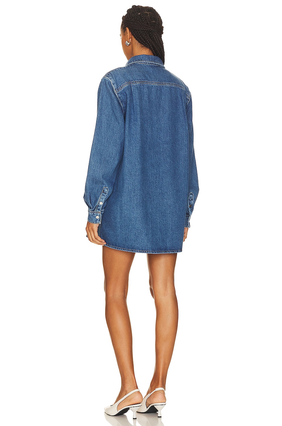 FRAME The A-line Shirt Dress thumbnail