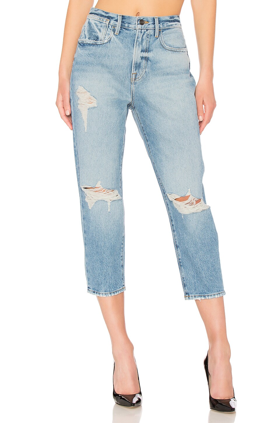 frame le stevie crop jeans