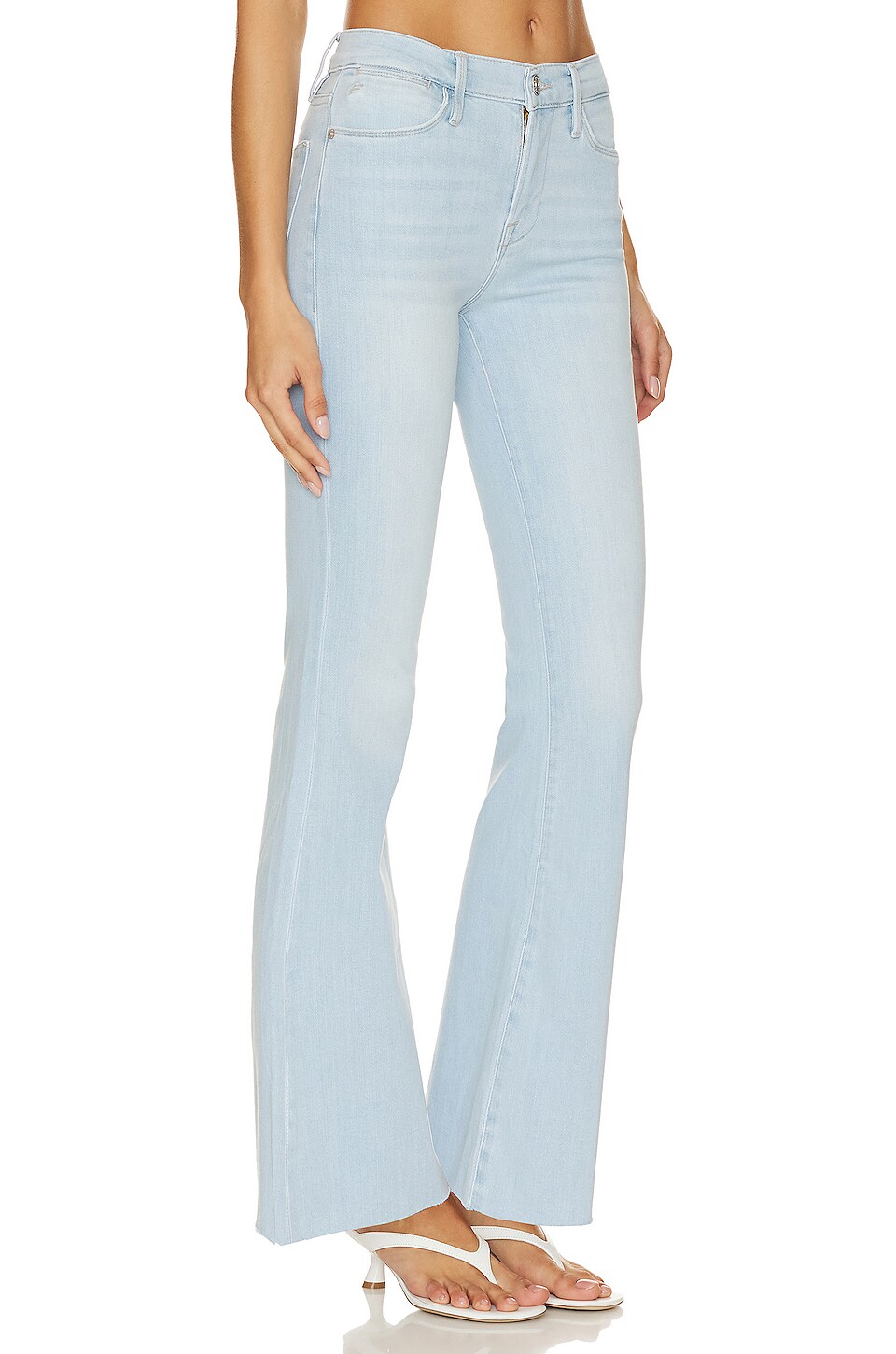 FRAME Le Easy Flare in Clarity