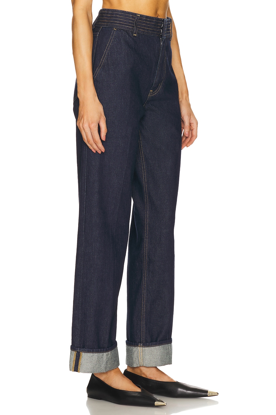 FRAME The Trapunto Trouser Jeans