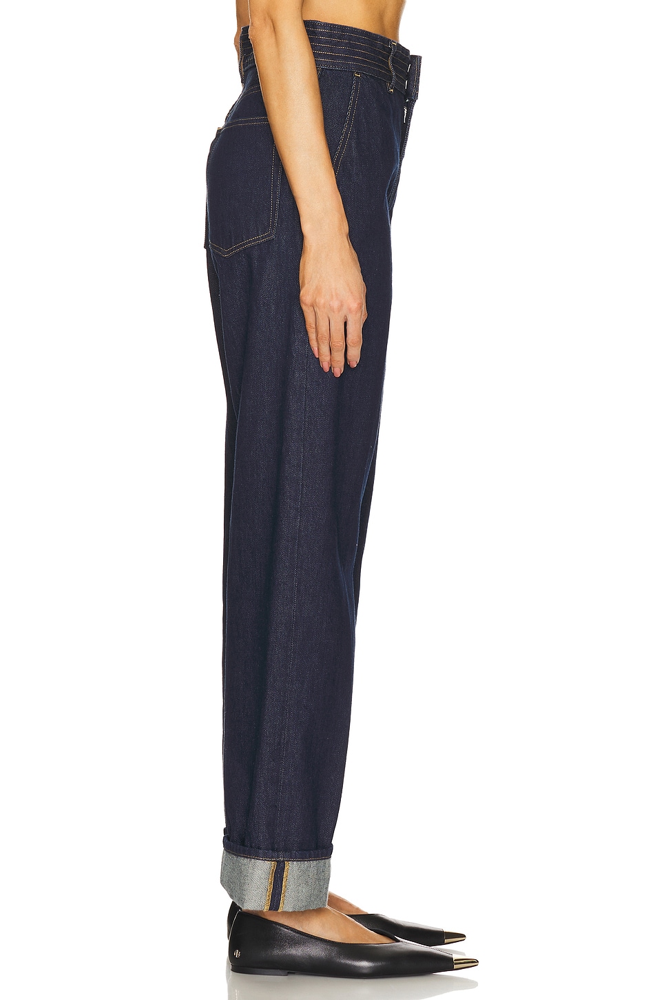 FRAME The Trapunto Trouser Jeans