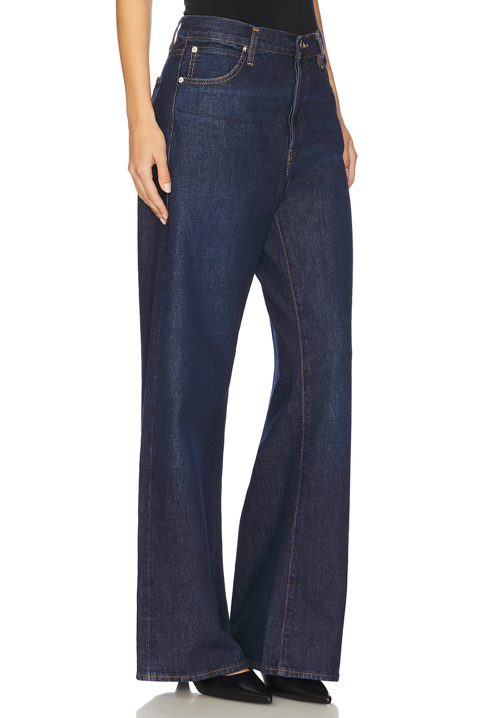 FRAME The Loose Jeans in Trooper | REVOLVE