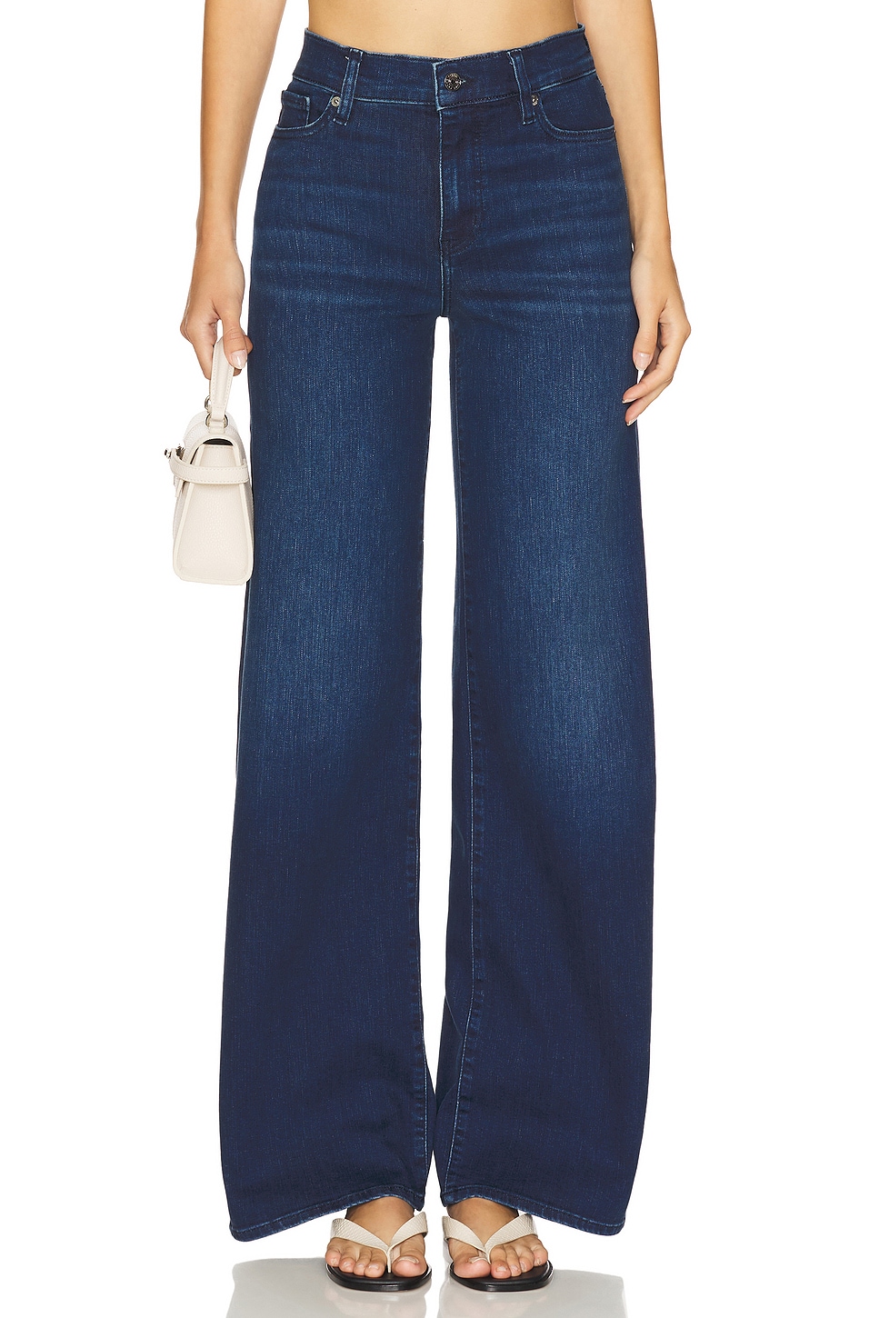 パンデイロ コンテンポラネア CONTEMPORÁNEA PDMM095LCT FRAME Baggy Palazzo Jeans | Blue | FARFETCH