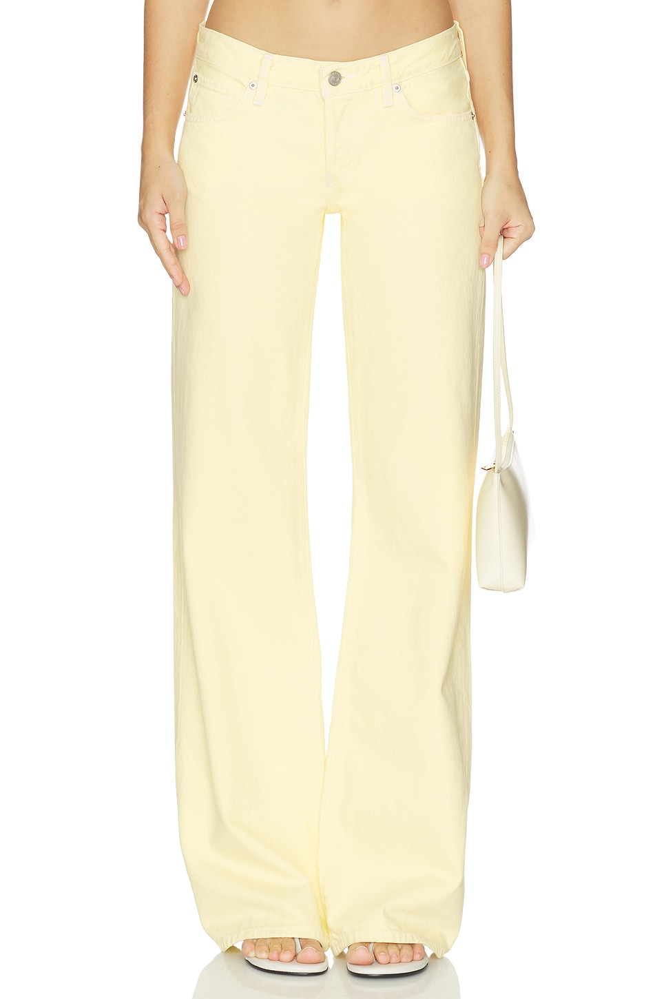 The Gray Wide Leg Jeans