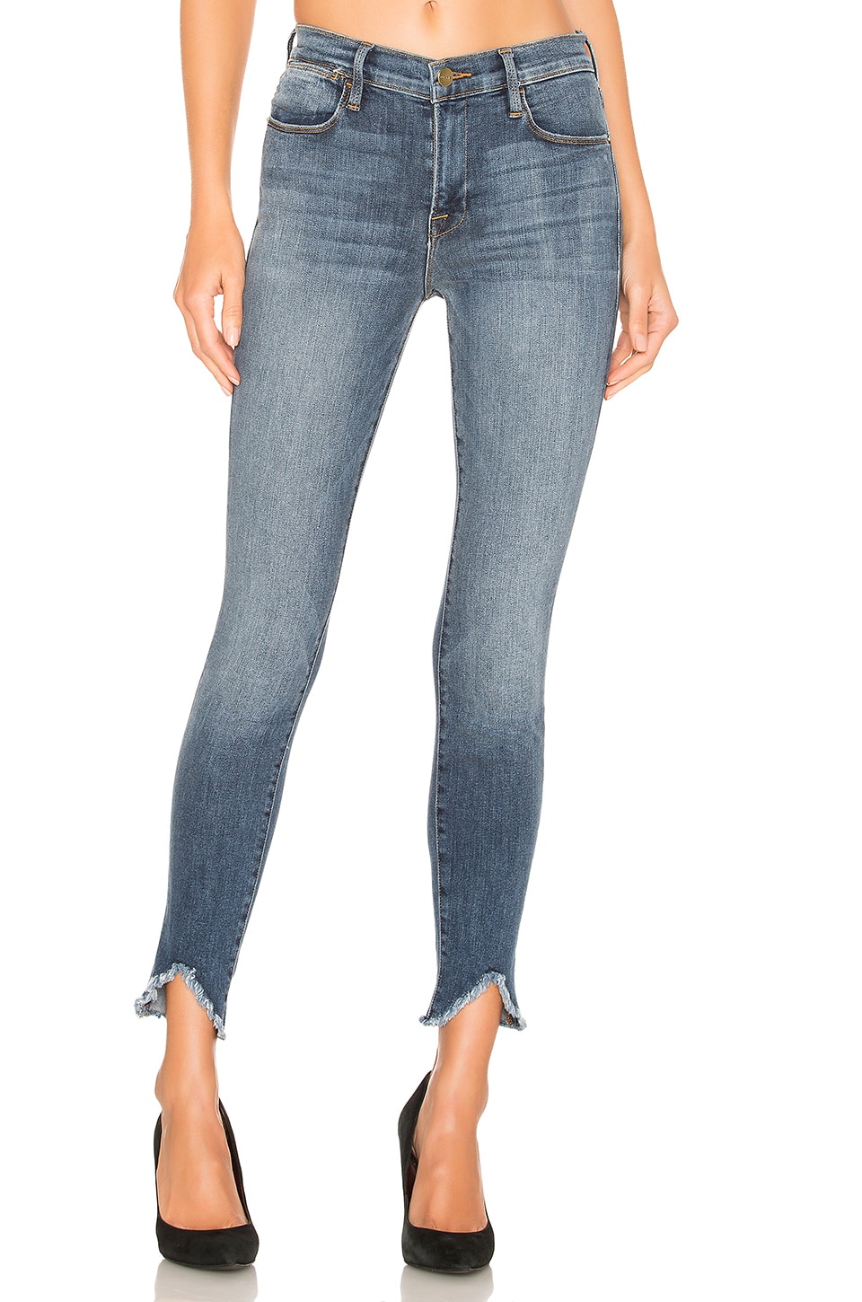 Frame Tops FRAME LE HIGH SKINNY TRIANGLE.