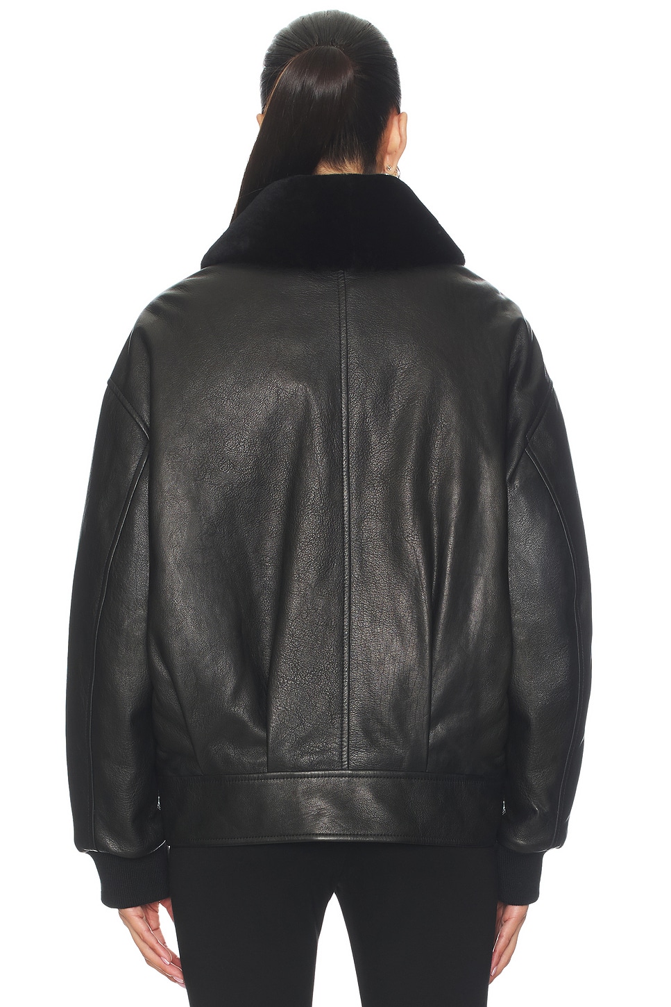 FRAME X Amelia Gray Nightcap Bomber thumbnail