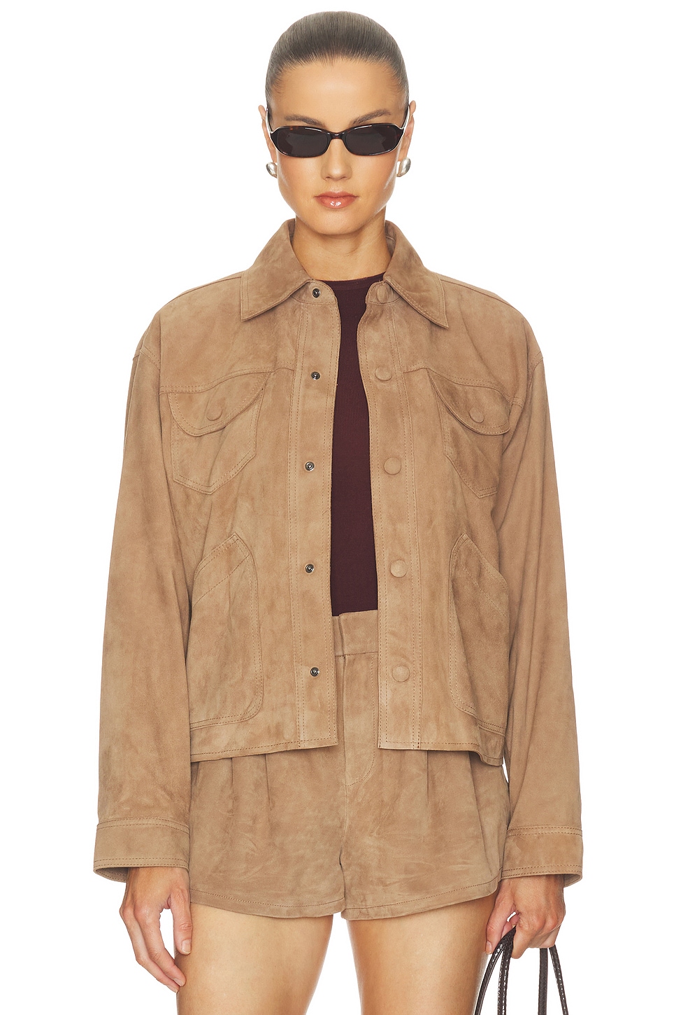 The Suede Utility Jacket