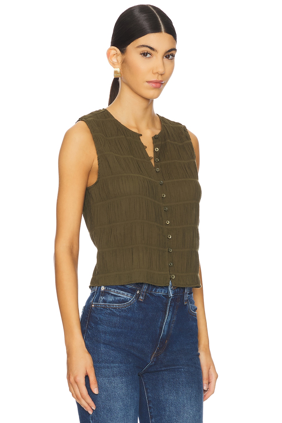 FRAME Smocked Tank thumbnail