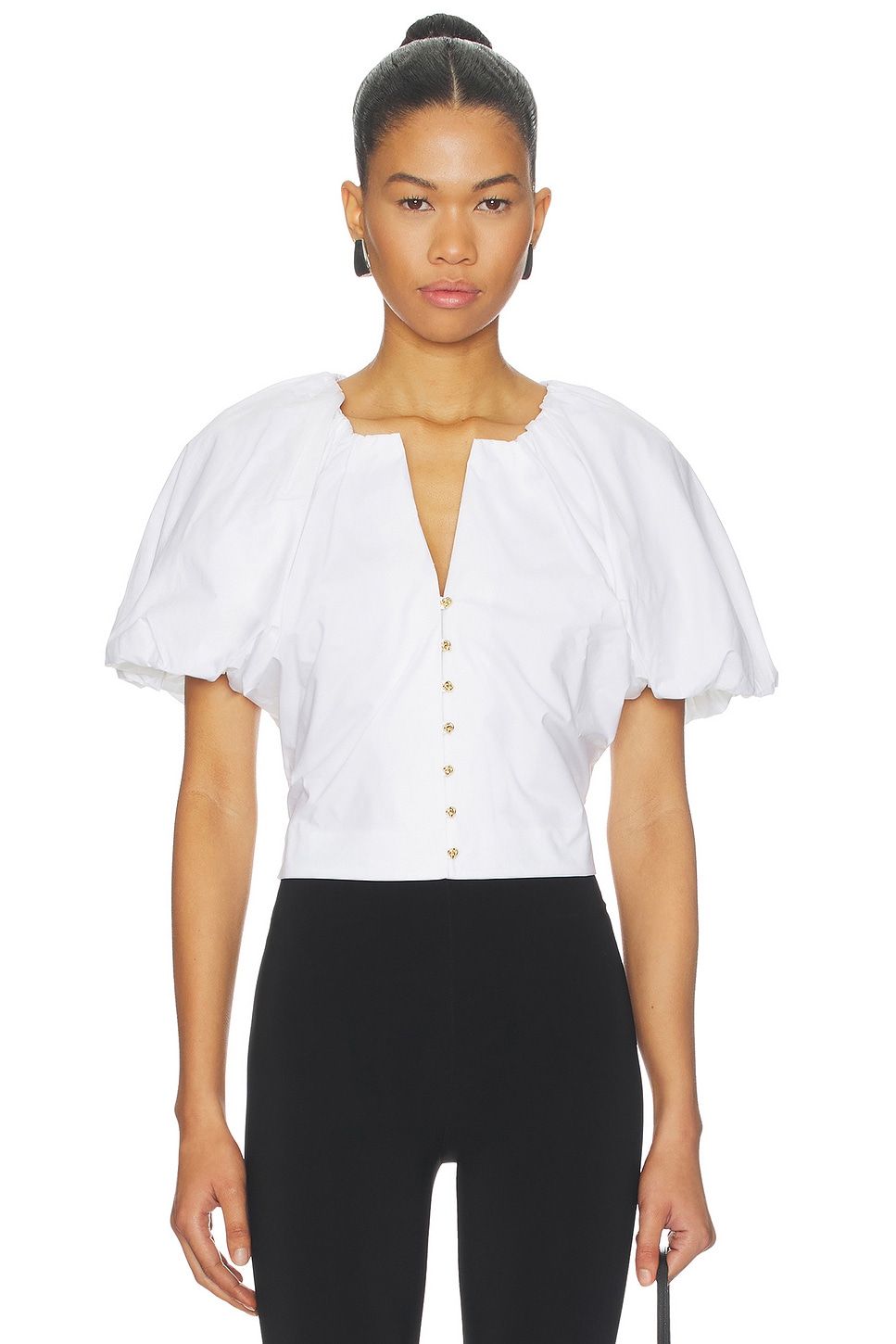 formo フォルモ　Ribbon Sleeve Blouse  ブラウス moment+ ブラウス シャツ 「累計販売枚数3万枚突破！」ドビー