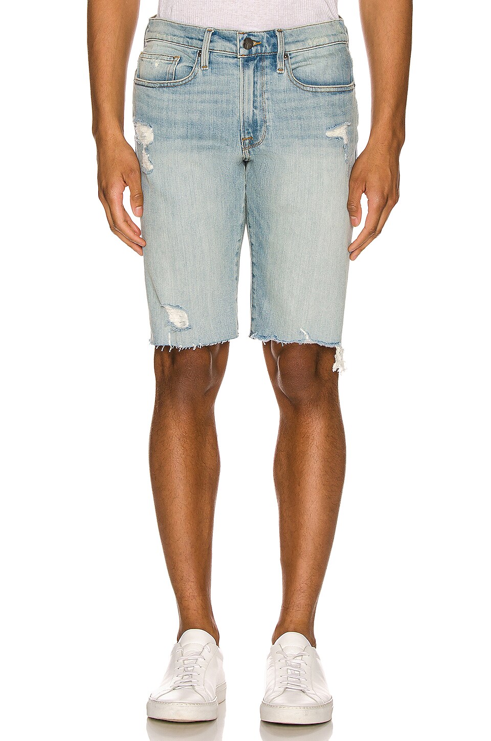 FRAME L'Homme Cut Off Short in Tidaled