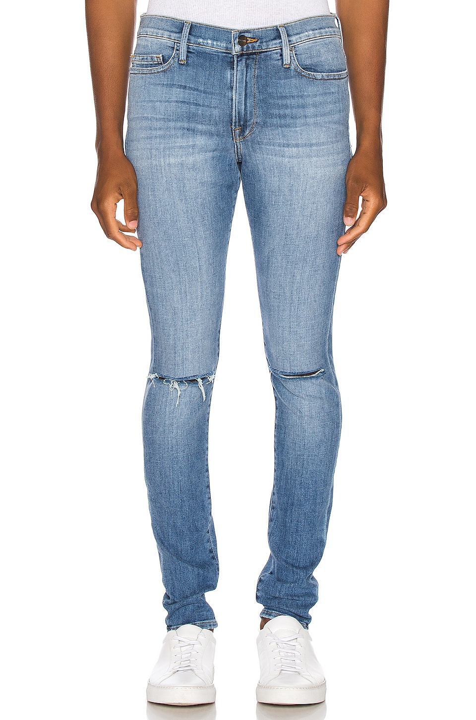 frame jagger true skinny jeans