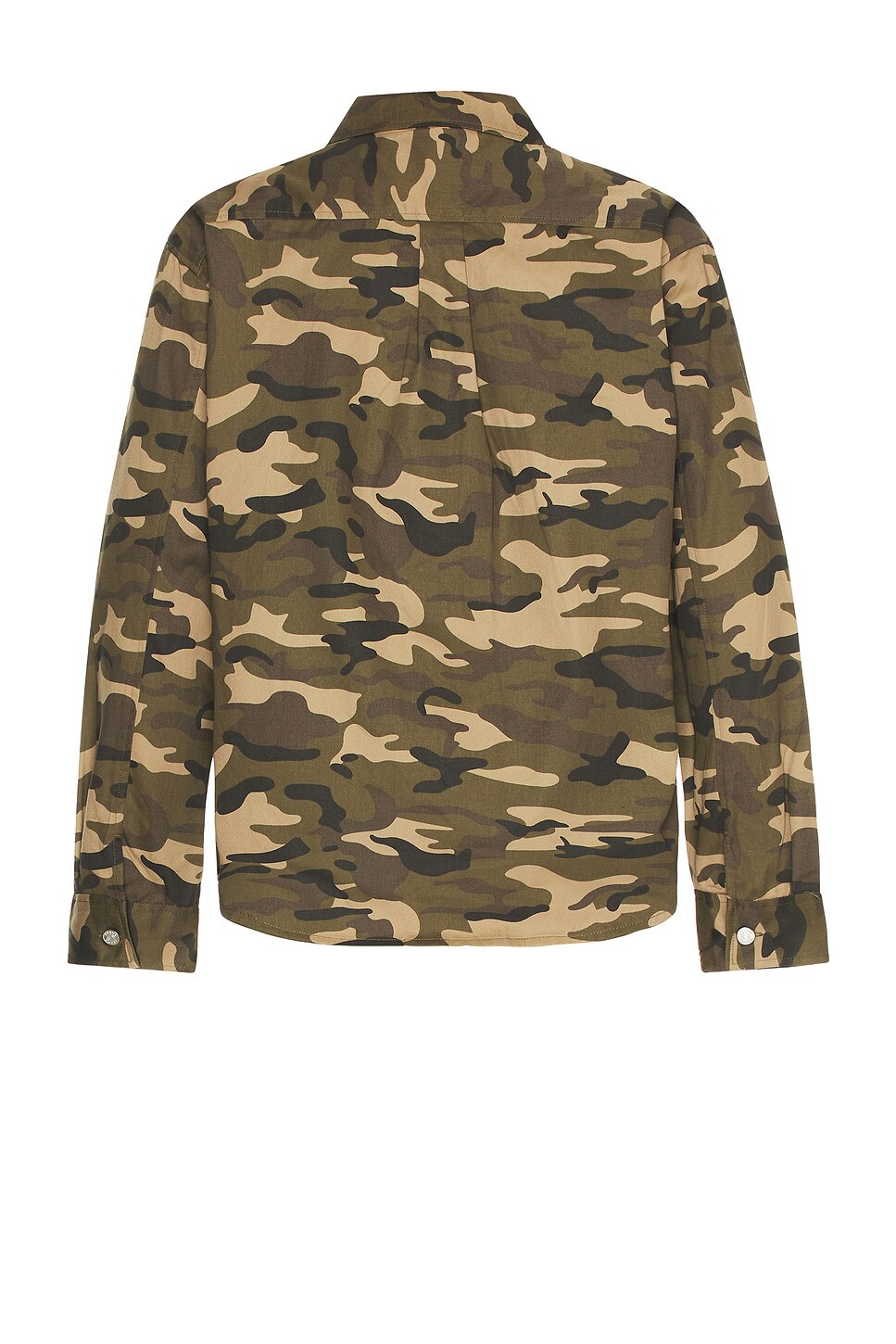FRAME Camo Jacket in Camo & Noir
