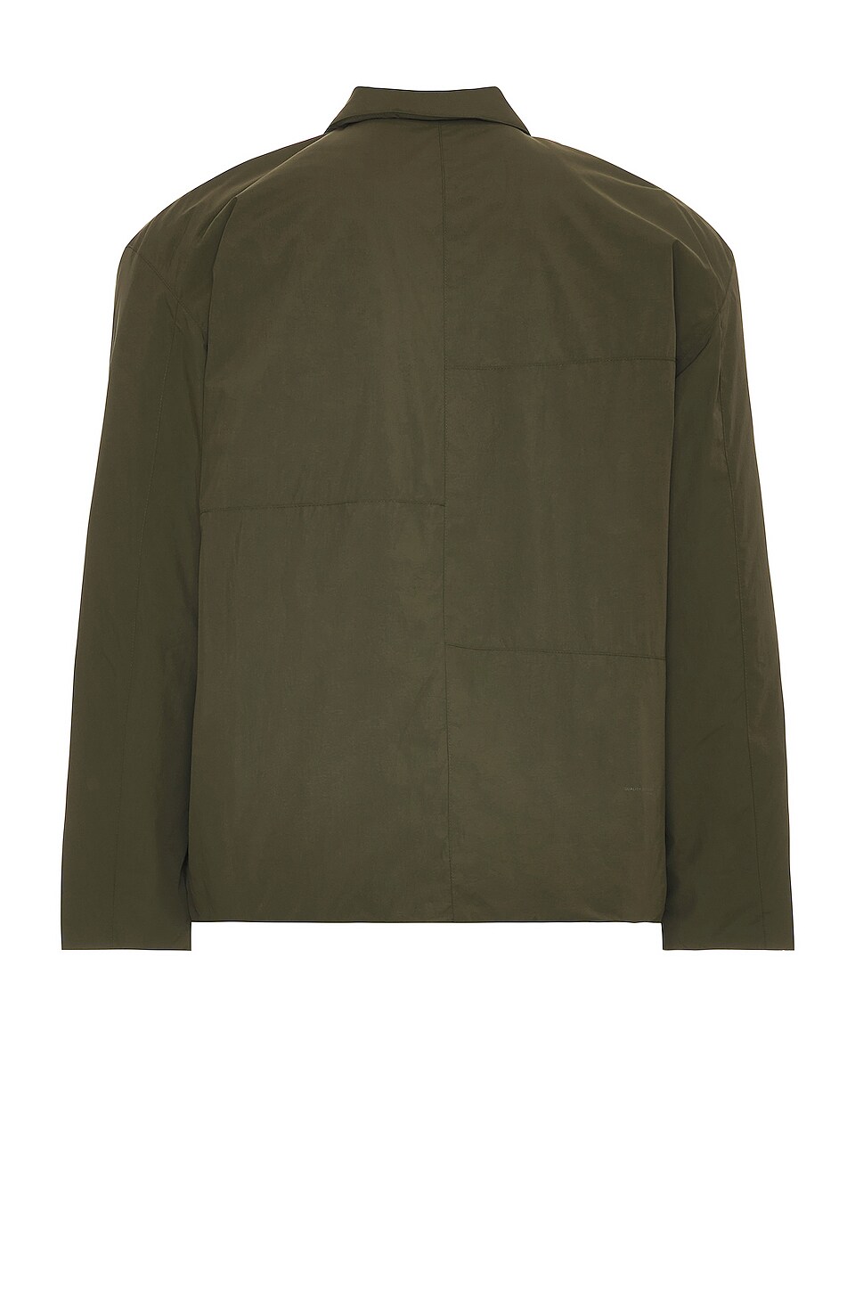 FRAME Light Puffy Workwear Jacket in Military Green