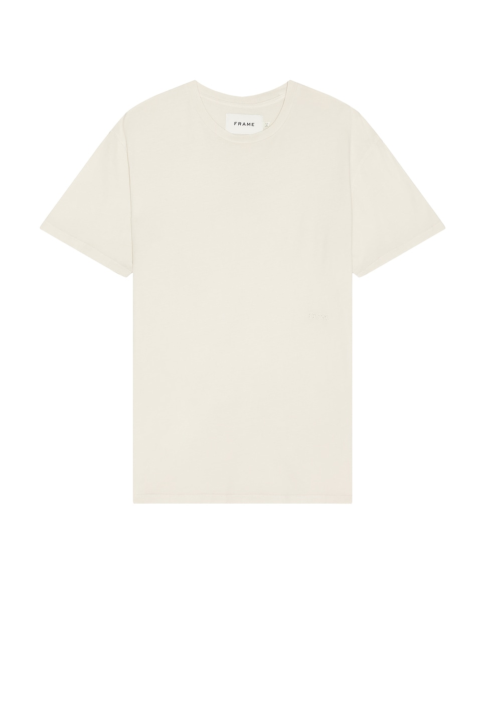 FRAME Scoop shops Tee in White